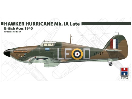 Samolot Hawker Hurricane Mk.Ia Late 72030 Hobby 2000