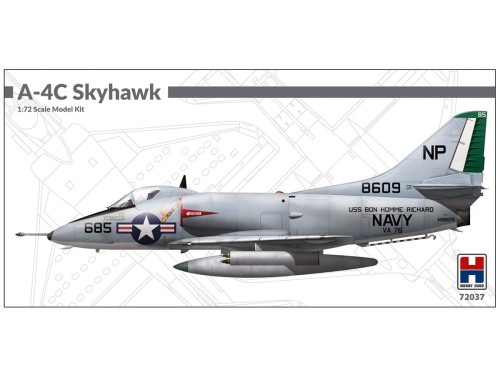 Samolot Douglas A-4C Skyhawk 72037 Hobby 2000