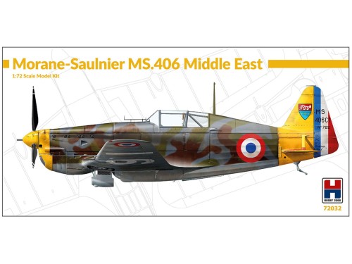 Samolot Morane-Saulnier MS.406 72032 Hobby 2000