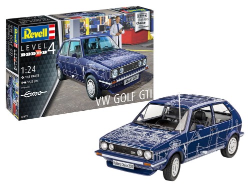 VW Volkswagen Golf I GTI 07673 Revell