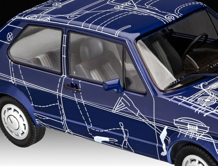VW Volkswagen Golf I GTI 07673 Revell