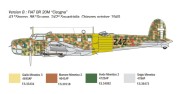 Samolot Fiat BR.20 Cicogna 1447 Italeri