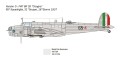 Samolot Fiat BR.20 Cicogna 1447 Italeri