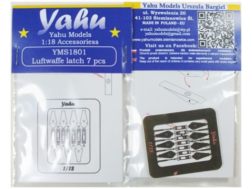 Fototrawione zapinki luków inspekcyjnych YMS1801 Yahu