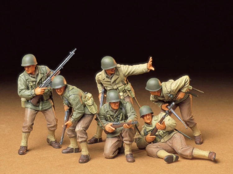 Figurki amerykańska piechota U.S. Army 35192 Tamiya