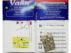 Fototrawiona tablica do Fokker Dr.I