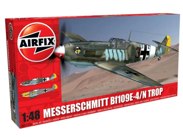 Samolot Messerschmitt Bf109 E-4/N A05122A Airfix