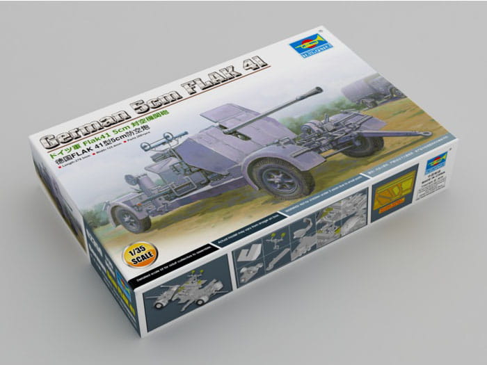 Działo przeciwlotnicze 5cm FlaK 41 02350 Trumpeter
