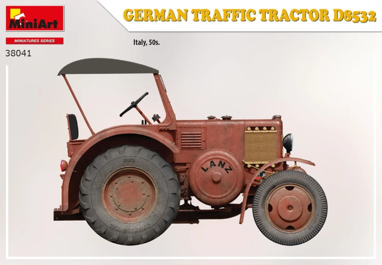 Traktor ciągnik Lanz D8532 38041 MiniArt