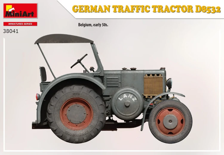 Traktor ciągnik Lanz D8532 38041 MiniArt