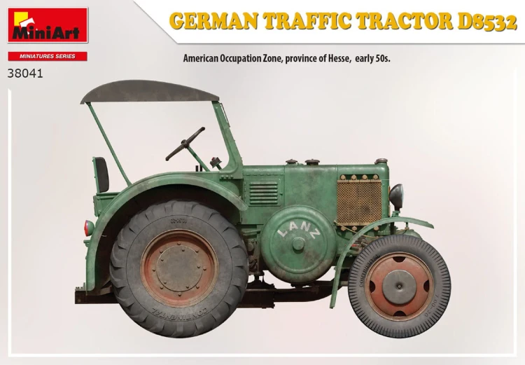 Traktor ciągnik Lanz D8532 38041 MiniArt