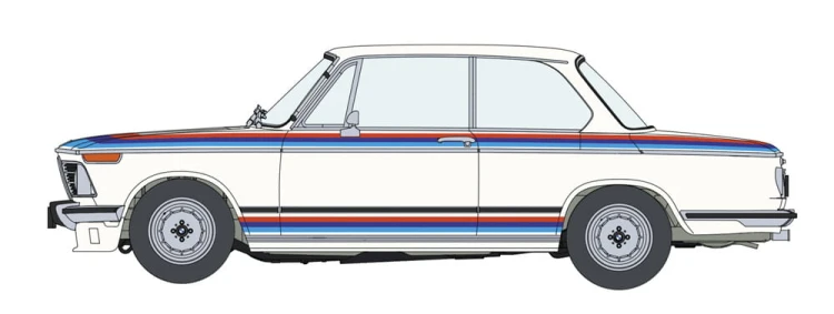BMW 2002 tii w/Chin spoiler 20458 Hasegawa