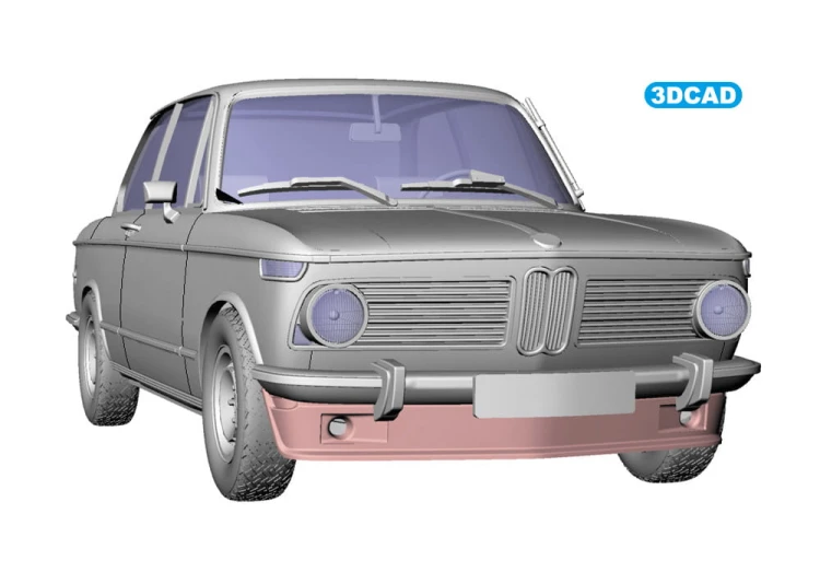 BMW 2002 tii w/Chin spoiler 20458 Hasegawa