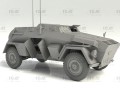 Wóz dowodzenia Sd.Kfz.247 Ausf.B z załogą 35111 ICM