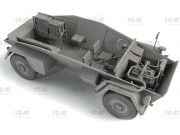 Wóz dowodzenia Sd.Kfz.247 Ausf.B z załogą 35111 ICM