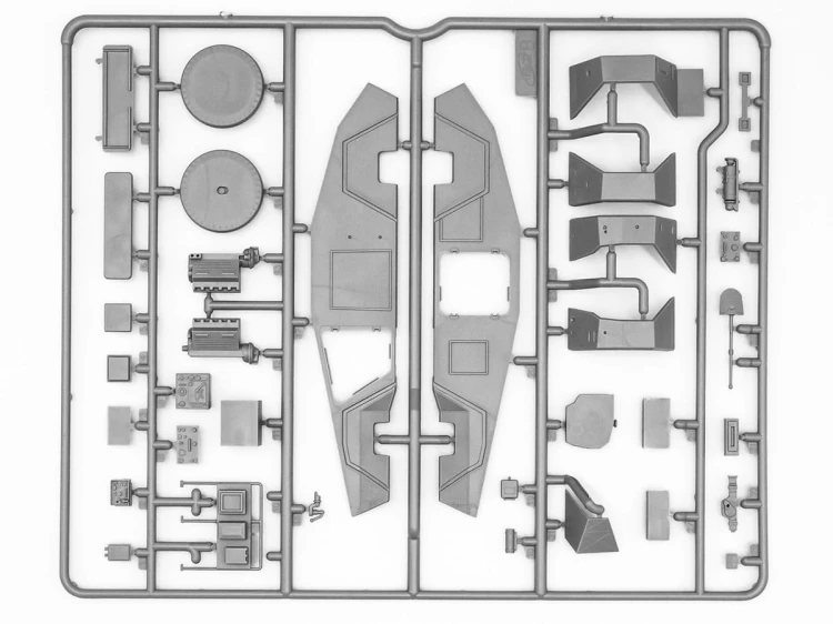Wóz dowodzenia Sd.Kfz.247 Ausf.B z załogą 35111 ICM