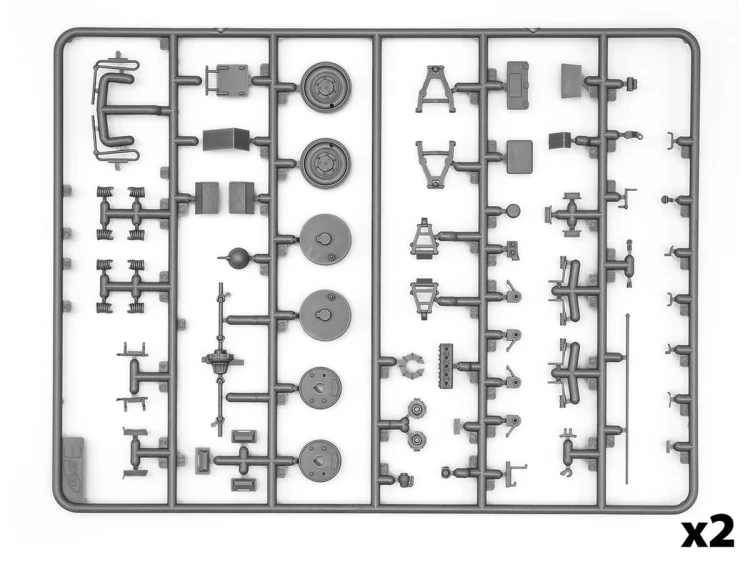 Wóz dowodzenia Sd.Kfz.247 Ausf.B z załogą 35111 ICM