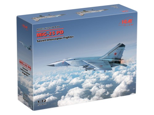 Samolot MiG-25PD Mikoyan 72177 ICM
