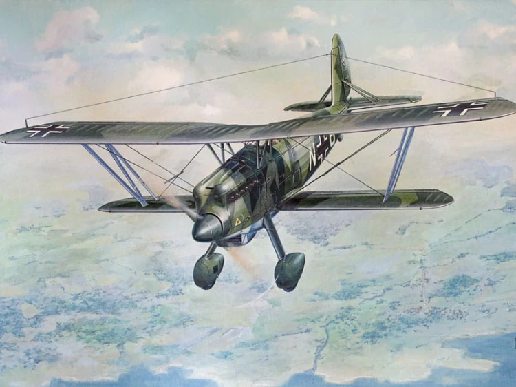 Samolot Arado Ar 68F 454 Arado