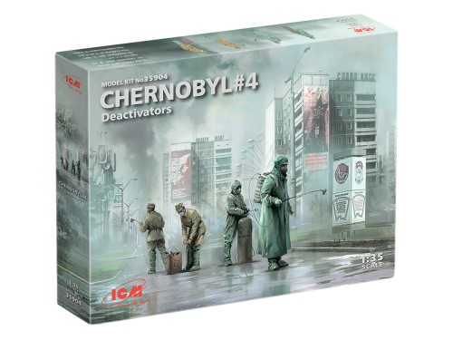Figurki Czarnobyl dezaktywatory 35904 ICM