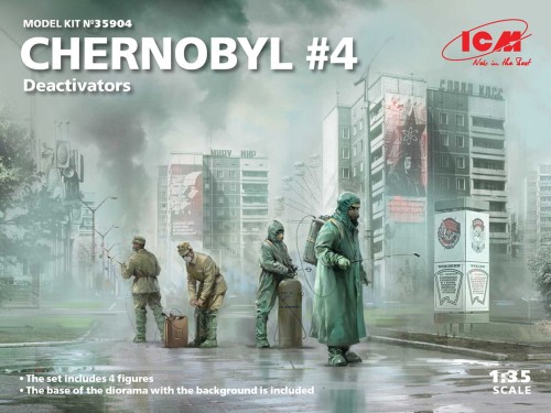 Figurki Czarnobyl dezaktywatory 35904 ICM