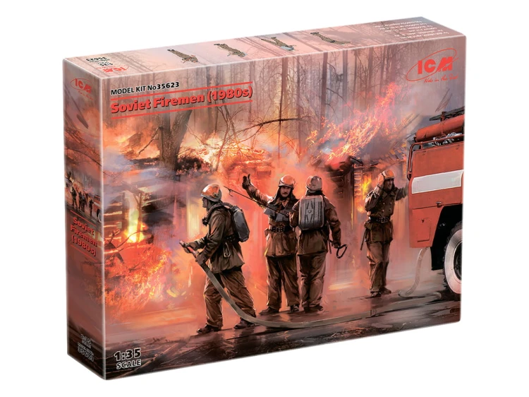 Figurki radzieccy strażacy 35623 ICM