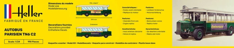 Autobus Renault TN6 C2 56789 Heller