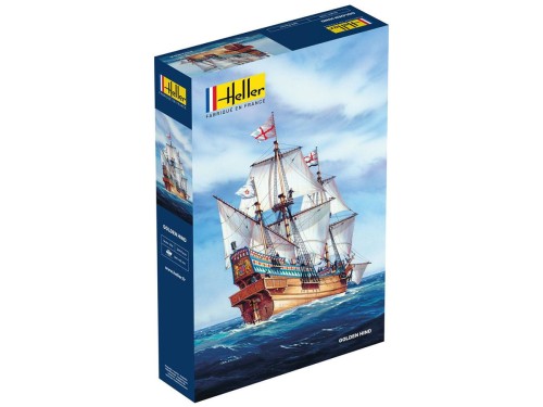 Statek żaglowiec Golden Hind 80829 Heller