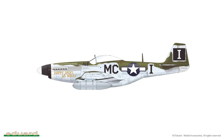 Samolot P-51D-5 Mustang 84172 Eduard