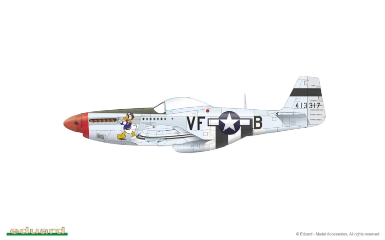 Samolot P-51D-5 Mustang 84172 Eduard