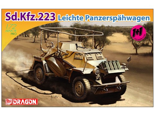 Samochód Leichter Sd.Kfz.223 7420 Dragon