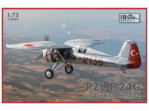 Samolot PZL P.24G Turkish service 72525 IBG