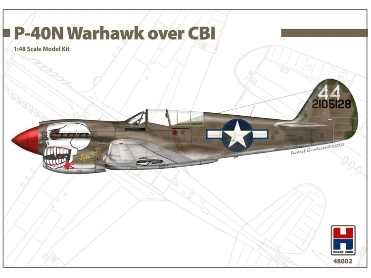 Samolot Curtiss P-40N Warhawk CBI 48002 Hobby 2000