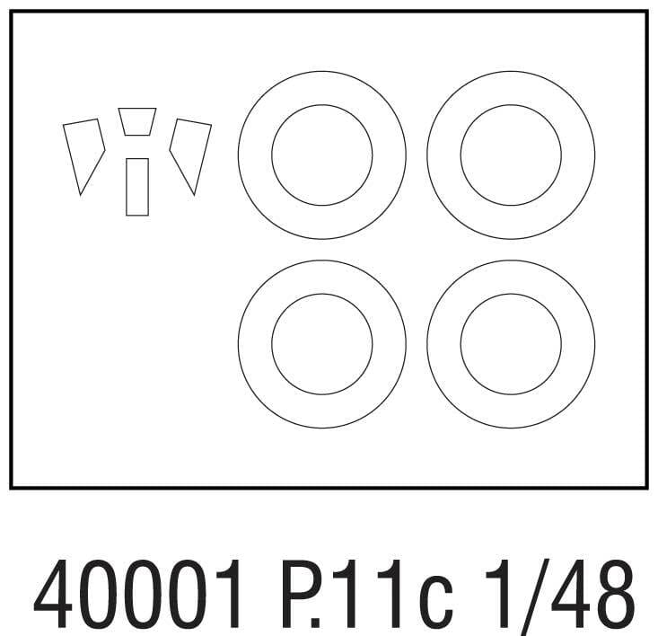 Samolot PZL P.11c 40001 Arma Hobby