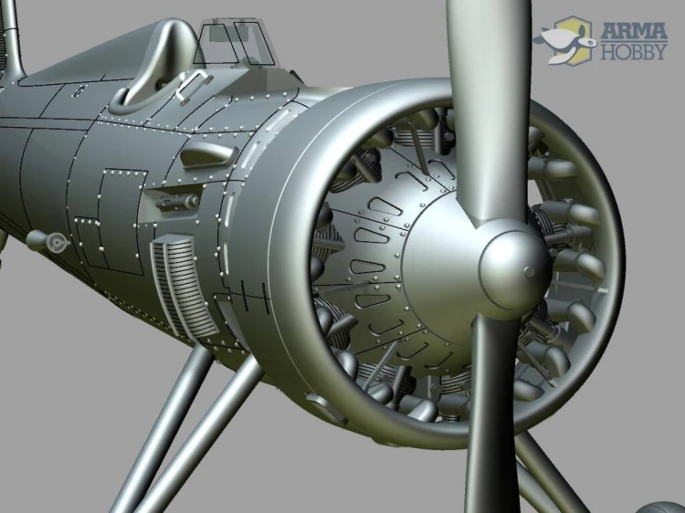 Samolot PZL P.11c 40001 Arma Hobby