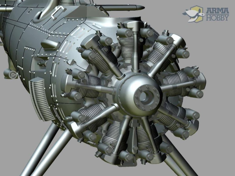 Samolot PZL P.11c 40001 Arma Hobby
