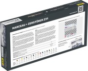 Okręt niszczyciel Zerstorer Z31 Marceau 85009 Heller