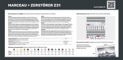Okręt niszczyciel Zerstorer Z31 Marceau 85009 Heller