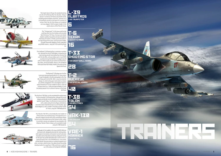 Magazine Aces High 18 Trainers AK2937 AK Interactive