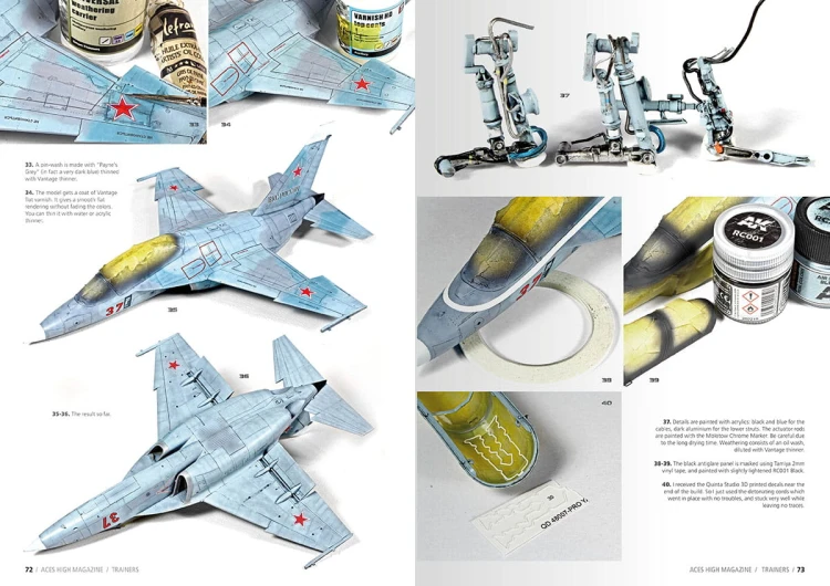 Magazine Aces High 18 Trainers AK2937 AK Interactive