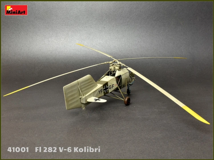 Śmigłowiec Flettner Fl 282 Kolibri 41001 MiniArt