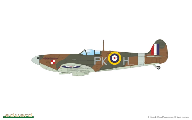 Samolot Supermarine Spitfire Mk.IIa 82153 Eduard