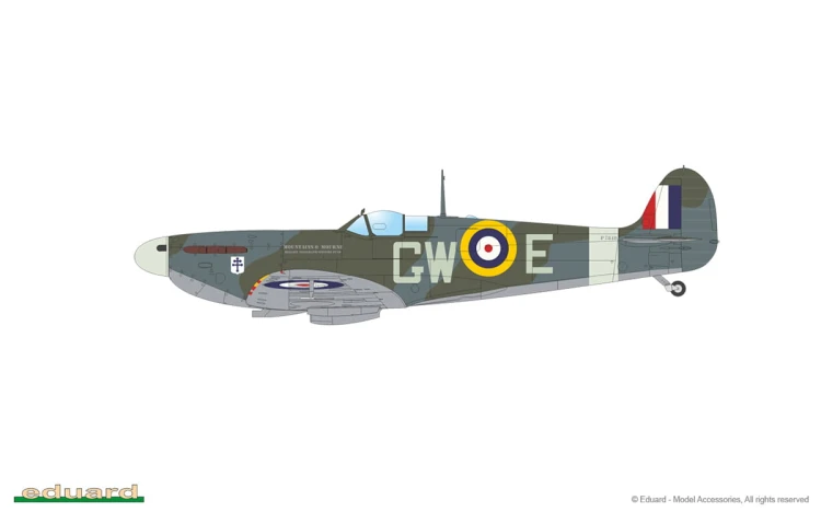 Samolot Supermarine Spitfire Mk.IIa 82153 Eduard
