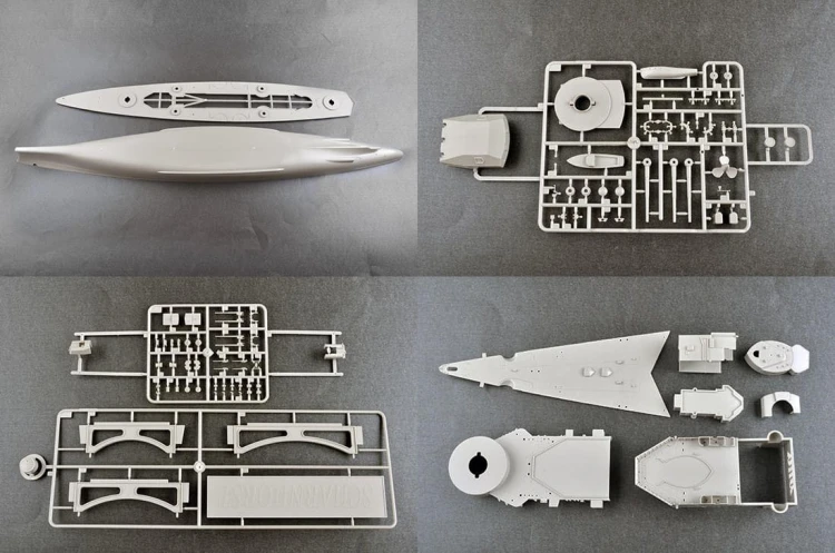 Okręt pancernik Scharnhorst 03715 Trumpeter