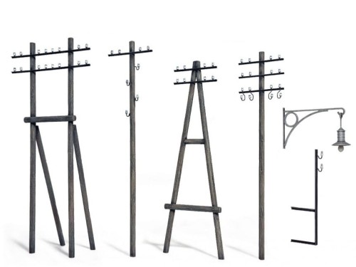 Słupy telegraficzne 35541a MiniArt