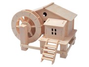 Młyn wodny składanka drewniana puzzle 3D P068 Sea-Land