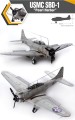 Samolot Douglas SBD-1 Dauntless 12331 Academy