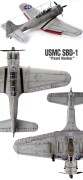 Samolot Douglas SBD-1 Dauntless 12331 Academy