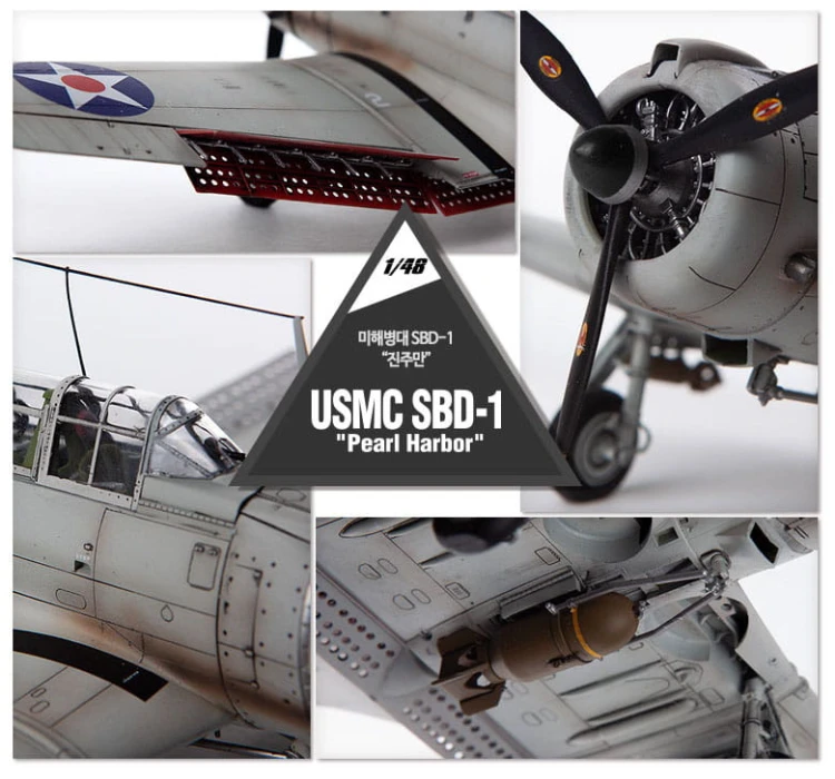 Samolot Douglas SBD-1 Dauntless 12331 Academy