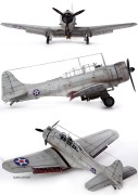 Samolot Douglas SBD-1 Dauntless 12331 Academy